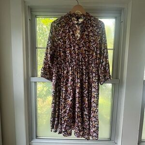 Torrid Floral Dress Size 0